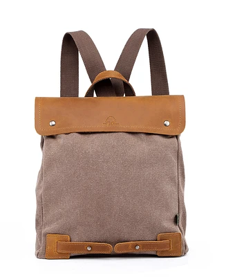 Tsd Brand Cooper Convertible Canvas Backpack