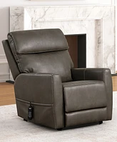 Furniture of America 34" Hilltop Artificial Leather Power Recliner Lift Chair