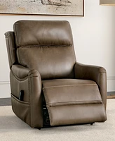 Furniture of America 33" Starbright Artificial Leather Power Recliner Lift Chair