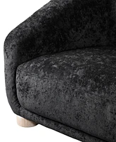 Furniture of America 68" Waxley Chenille 2-Seater Slope Arm Loveseat