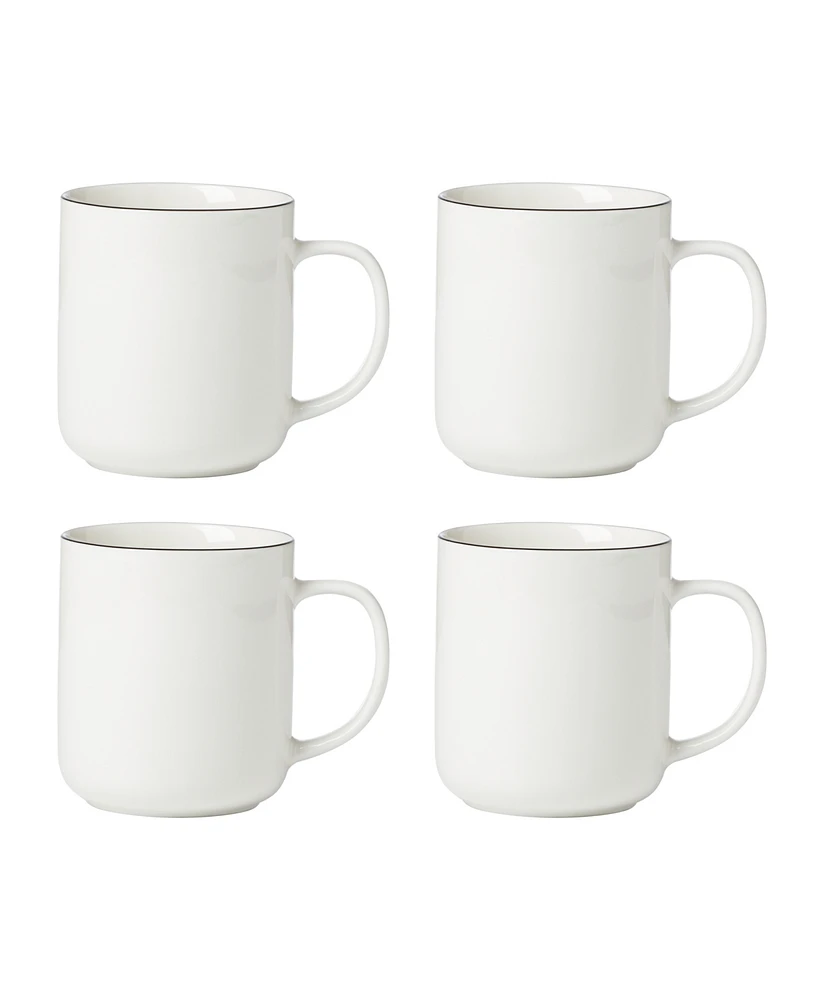 Oneida 365 Collection 24/7 Mug Set, Set of 4