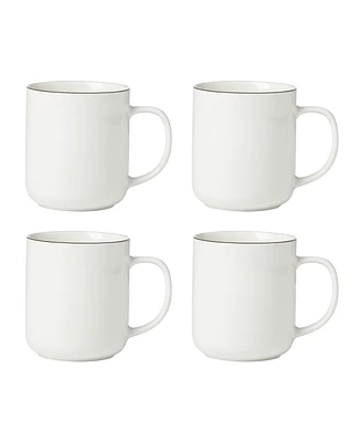 Oneida 365 Collection 24/7 Mug Set, Set of 4