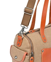 Tsd Brand Super Horse Canvas Satchel Bag