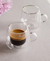 Villeroy & Boch Artesano Hot Cold Beverages Small Insulated Espresso Glass, Set of 2