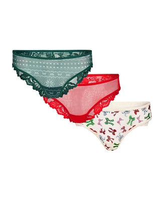 Adore Me Plus Onita Cheeky Panty Pack of 3