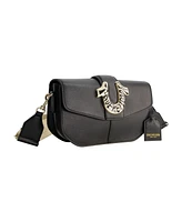 True Religion Shoulder Bag with Signature Logo Accent