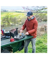 Primus Tupike Compact, Portable 2-Burner Camping Stove with Grill Plate,Perfect for Overlanding and Camping, Piezo Ignition for Easy Start