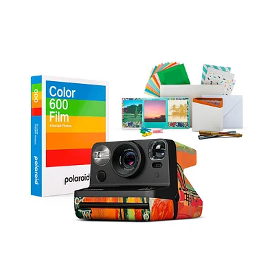 Polaroid Now R "Gen 2" Camera - Basquiat Edition + Instant Film and Accessories Bundle