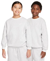 Nike Big Girls Sportswear Club Fleece Oversized-Fit Sweatshirt