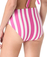 Coco Reef Women's Verso Striped High-Waisted Bottoms