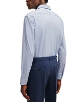 Boss by Hugo Men's Performance-Stretch Regular-Fit Shirt