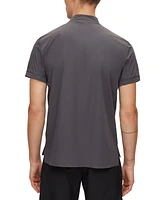 Boss by Hugo Men's Zip-Neck Slim-Fit Polo