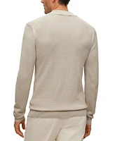 Boss by Hugo Boss Men's Mock-Neck Silk Sweater