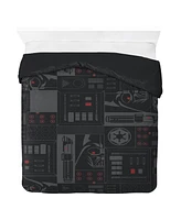 Saturday Park Star Wars Dark Side 100% Organic Cotton Full/Queen Duvet & Sham Set