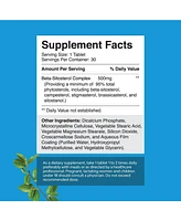 Nature's Craft Plant Sterols + Beta Sitosterol Tablets, 500mg Beta-Sitosterol Sterols & Stanols, Prostate Health Supplement for Men, Nature's Craft
