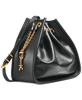 Donna Karan New York Plainview Chain Drawstring Crossbody Bag