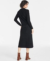 On 34th Womens Raglan Sleeve Crewneck Sweater Sweater Knit Trumpet Midi Skirt Exclusively At Macys