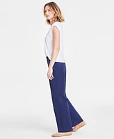 On 34th Women's Solid High-Rise Wide-Leg Sailor Pants, Exclusively at Macy's