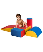 Gouun 5-Piece Set Climb Activity Play Safe Foam Blocks