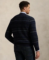 Polo Ralph Lauren Men's Big & Tall Fair Isle Wool Sweater