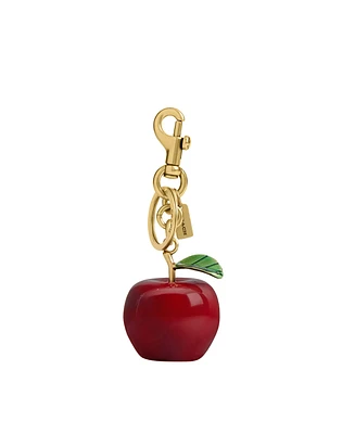 Coach Gold Tone Apple Bag charm