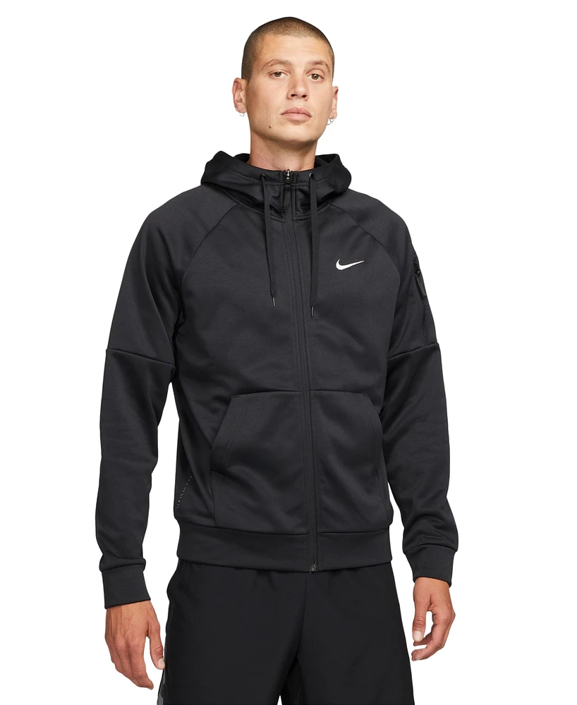 Nike Men's Therma-fit Full-Zip Logo Hoodie