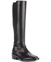 Karl Lagerfeld Paris Women's Verill Block Heel Riding Boots