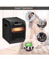 Gouun 12 H Timer Led Remote Control Portable Electric Space Heater