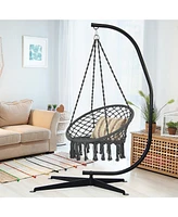 Gouun Solid Steel C Hammock Frame Stand