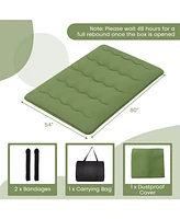 Gouun Floor Mattress with Washable Cover and Carry Bag-Full Size