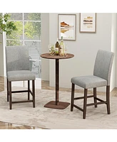 Gouun 25 Inch Counter Height Set of 2 Bar Stools