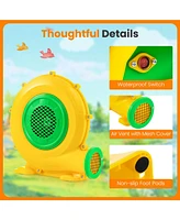 Gouun 480W Air Blower Air Pump Fan with Convenient Handle and Ground Stakes