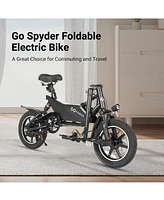 Gopowerbike GoSpyder Ebike with 16MPH Max Speed & 350W Motor