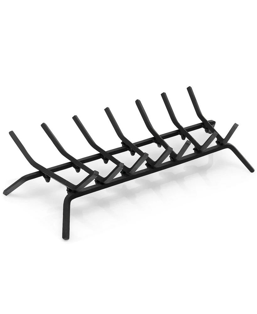 Gouun 31 Inch Fireplace Grate for Outdoor Fire Pit-l