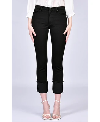 Black Orchid Denim Women's Hailee Cuffed Skinny