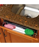 Rev-a-Shelf 28" Front Tip Out Sink Tray Organizer for Kitchen Sink, 6541-28-52