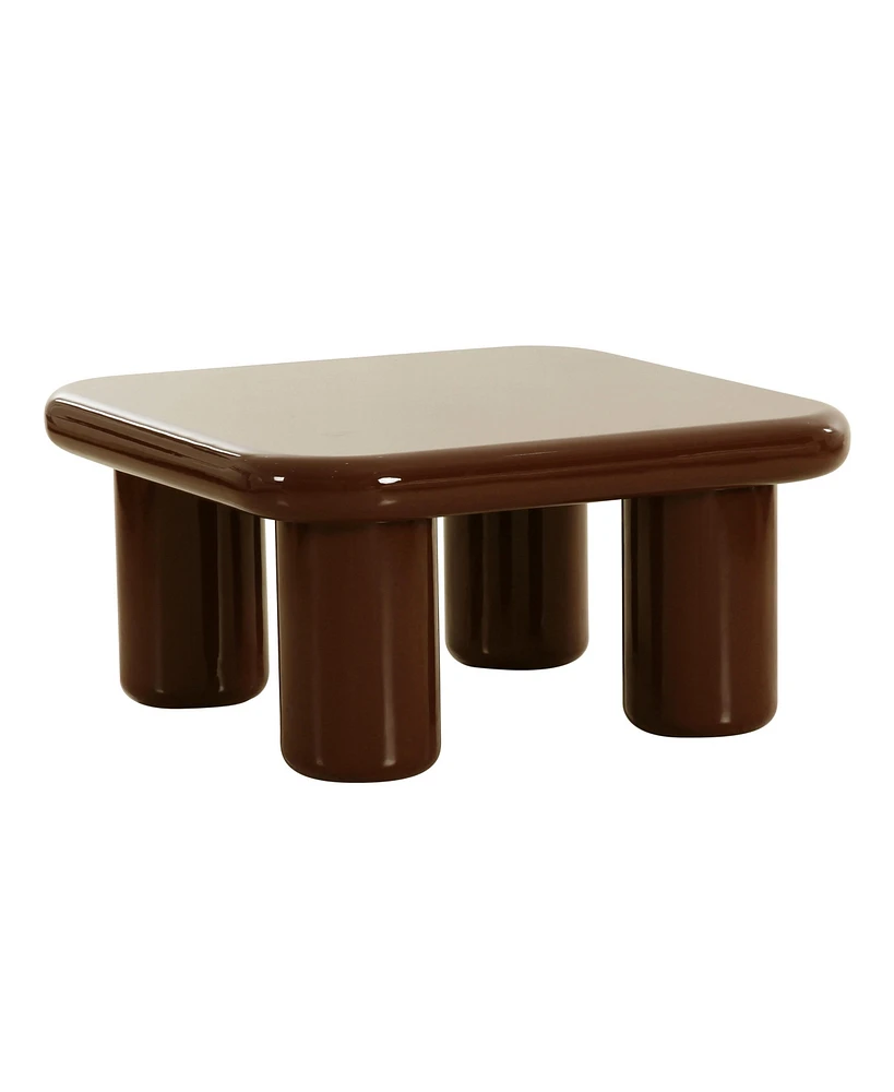 Tov Furniture 33.5" Wood Square Coffee Table