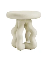 Tov Furniture 18" Fiber Stone Table