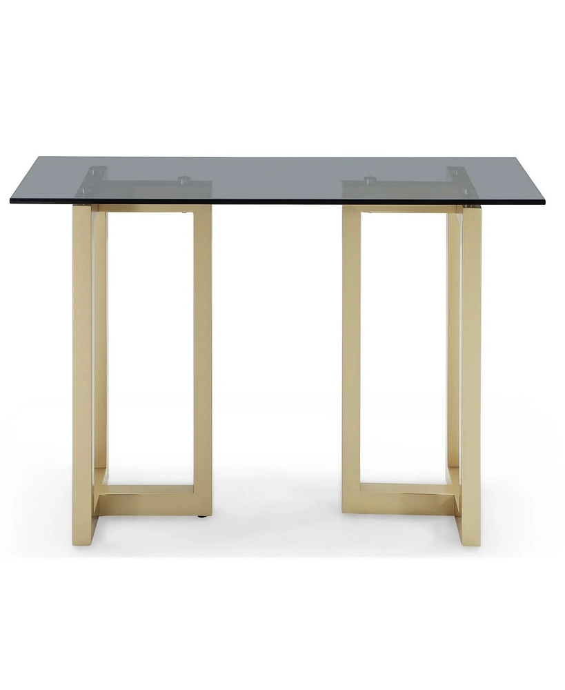 Emila 54" Glass Mix and Match Console Table