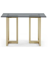 Emila 54" Glass Mix and Match Console Table