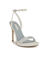 Nine West Women's Loola Bridal Open Toe Ankle Strap Dress Sandals