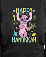 Hybrid Apparel Plus Lilo Stitch Hanukkah Graphic Pullover Top