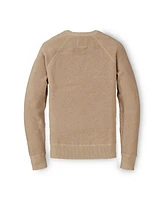 Hope & Henry Men's Waffle Knit Pullover Sweater