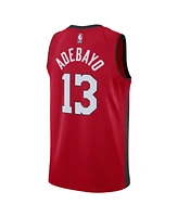 Nike Men's and Women's Red Bam Adebayo Miami Heat 2024/25 City Edition Finished Swingman Jersey