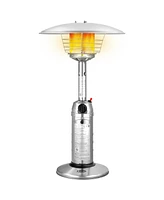 Gouun 11 000BTU Portable Tabletop Patio Stainless Steel Standing Propane Heater