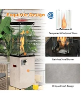 Gouun 41 000 Btu Propane Patio Heater with Metal Hood