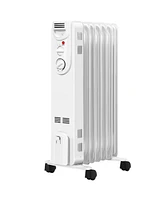 Gouun 1500W Electric Space Heater with 3 Heat Settings and Safe Protection