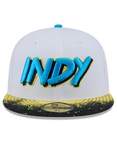 New Era Men's White Indiana Pacers 2024/25 City Edition 59FIFTY Fitted Hat