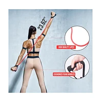 SereneLife Adjustable Resistance Band for Home and Gym Workouts