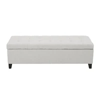 Modern Storage Ottoman, Multipurpose Footstool & Bench-The Pop Home